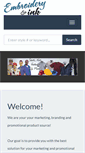 Mobile Screenshot of embroideryink.com